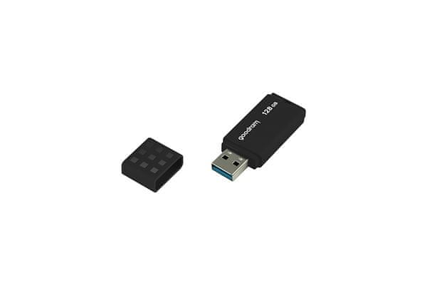 Goodram UME3 USB ključ, 128 GB, USB 3.0, črn