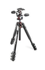 Manfrotto Aluminijasto 4-sekcijsko stojalo 190 z XPRO 3 Way glavo + 200PL ploščico (MK190XPRO4-3W) + GRATIS nosilec za telefon (MTWISTGRIPK)