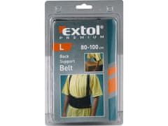 Extol Premium Ledveni podporni pas Extol Premium (8856822) Ledveni podporni pas, L, velikost L (80-100cm )