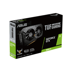 ASUS TUF Gaming GeForce® GTX 1660 Ti grafična kartica, 6 GB GDDR6 (90YV0CT8-M0NA00)