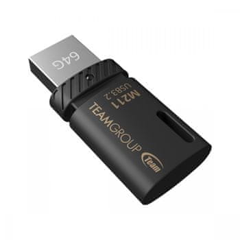 Teamgroup M211 USB ključ, 64 GB, USB 3.2, OTG