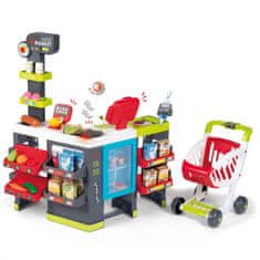 Smoby  MaxiMarket z vozičkom 50 akrov Supermarket