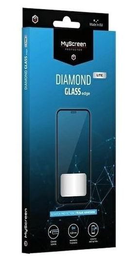 MyScreen Protector Diamond Lite zaščitno steklo za Samsung Galaxy A51 A515, Edge Full Glue