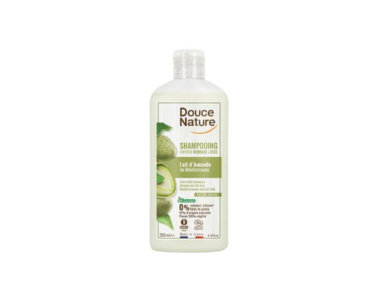 Douce Nature Naravni šampon za normalne lase, mandelj, 250 ml (ekološko)