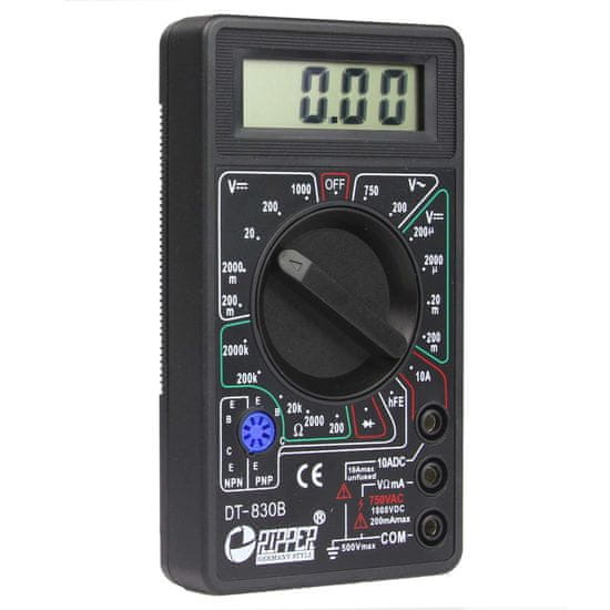 Ripper Univerzalni 10A digitalni multimeter z LCD