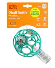 Oball Toy RATTLE 10 cm 0m+ temno turkizna + 50 ml Aquaint