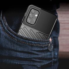 Tunder Armor ovitek za Samsung Galaxy S21 FE G990, silikonski, črn