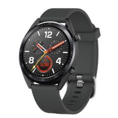 BStrap Silicone Bredon pašček za Garmin Vivoactive 4, dark gray