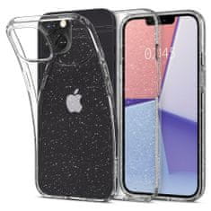 Spigen Liquid Crystal silikonski ovitek za iPhone 13, glitter prozoren