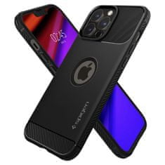 Spigen Rugged Armor silikonski ovitek za iPhone 13 Pro, črna