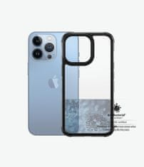 PanzerGlass SilverBulletCase ovitek za Apple iPhone 13 Pro, črno-prozoren (0324)