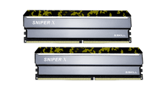 G.Skill Sniper X Digital Camo pomnilnik (RAM), DDR4, 16GB (2x8GB), 2400MHz, CL17, 1.2V (F4-2400C17D-16GSXK)