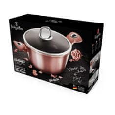 Berlingerhaus Kozarec s pokrovom s titanovo prevleko 20 cm I-Rose Edition BH-6034