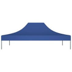 Vidaxl Streha za vrtni šotor 4x3 m modra 270 g/m2