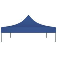 Vidaxl Streha za vrtni šotor 4,5x3 m modra 270 g/m2