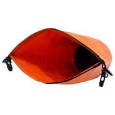 Vidaxl Torba Dry Bag z zadrgo oranžna 15 L PVC