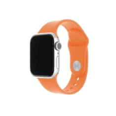 FIXED Set trakov za pametno uro Apple Watch, silikonski, 38/40/41 mm, oranžen (FIXSST-436-OR)