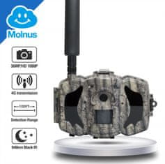 BolyGuard Lovska Kamera 36MP 4G zunanja, samostojna za kraje brez elektrike in interneta - SUPER KOMPLET