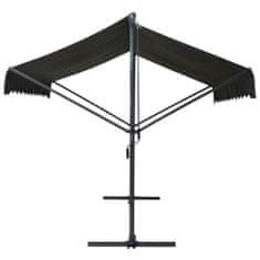 Vidaxl Prostostoječa tenda 600x300 cm antracitna