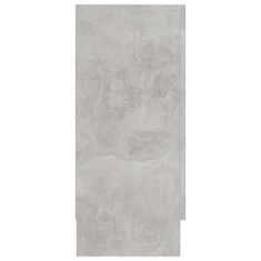 Vidaxl Vitrina betonsko siva 120x30,5x70 cm iverna plošča