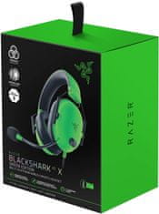 Razer Blackshark V2 X slušalke, zelene (RZ04-03240600-R3M1)