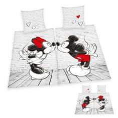 Herding Komplet posteljnine za dve postelji Mickey in Minnie 140/200