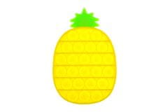 Zaparevrov Antistresna igrača Fidget Pop It, ananas, OEM