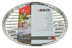 Zaparevrov Aluminijasti pladnji za žar BBQ, komplet 3 (35 cm)