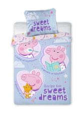 Zaparevrov Posteljno perilo Peppa Pig sweet dreams 100/135, 40/60