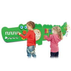 Viga Toys VIGA Sensory Board Manipulativni krokodil FSC Montessori certifikat