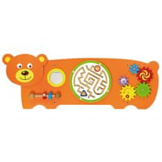 Viga Toys VIGA Sensory Board Manipulativni medvedek FSC Certified Montessori