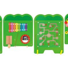 Viga Toys VIGA Sensory Board Manipulativni krokodil FSC Montessori certifikat