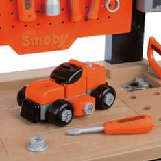 Smoby  Velika delavnica za domače mojstre Black+Decker Bricolo Center 91 elementov. + vrtalnik