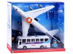 JOKOMISIADA Huge Plane Bus Light Sound Set Za1790