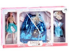 JOKOMISIADA Emily model lutka + nahrbtnik z bleščicami ZA3542