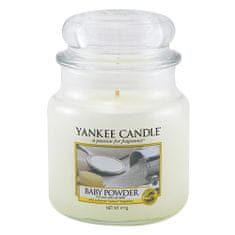 Yankee Candle Sveča v steklenem kozarcu , Otroški prašek, 410 g