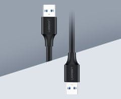 Ugreen kabel usb 2.0 (moški) - usb 2.0 (moški) 0,5 m črn (us128 10308)