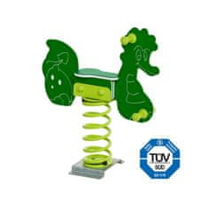 WOOPIE  Spring Rocker Dragon HDPE Grafika