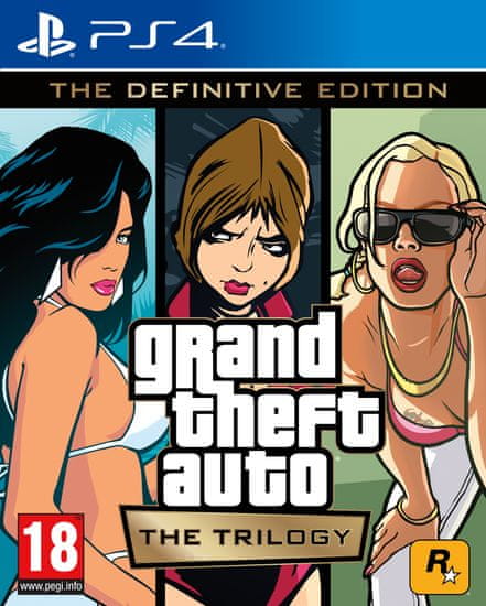 Take 2 GTA Trilogy igra - The Definitive Edition (PS4)