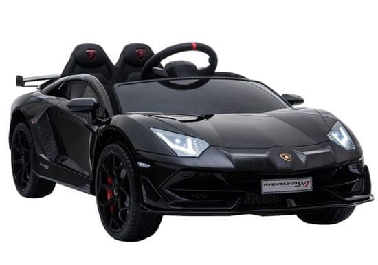 shumee Črni baterijski avto Lamborghini Aventador