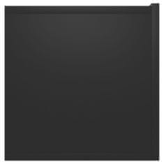 Vidaxl Viseča TV omarica črna 60x30x30 cm
