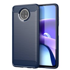 slomart carbon case fleksibilen tpu ovitek za xiaomi redmi note 9t 5g moder