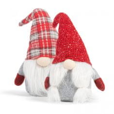 Family Christmas Skandinavski škrat Gnome 2 vrsti 36cm