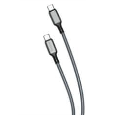 DUDAO L5HT kabel USB-C / USB-C PD 100W 1m, siva