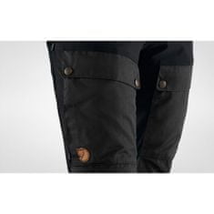 Fjällräven Keb Trousers Curved W Short, črna, 44