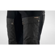 Fjällräven Keb Trousers Curved W Short, črna, 44