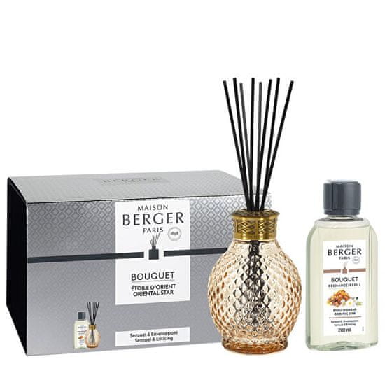 Maison Berger Paris Darilni set aroma difuzor Originelle med + polnilo Magic of the Orient 250 ml