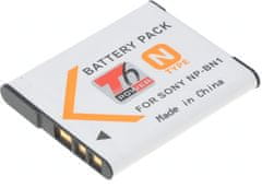 T6 power Baterija Sony NP-BN1, 600mAh, 2,2Wh, siva