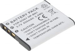 T6 power Baterija Sony NP-BN1, 600mAh, 2,2Wh, siva