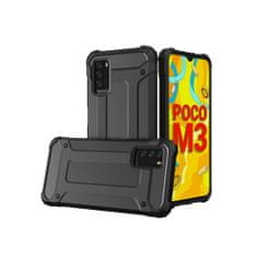 slomart hibridni oklepni etui xiaomi redmi note 10 5g / poco m3 pro black